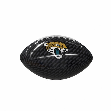 Logo Brands Jacksonville Jaguars Carbon Fiber Mini-Size Glossy Football 615-93MG-1